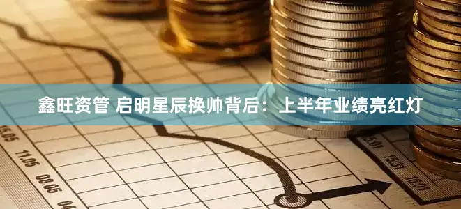 鑫旺资管 启明星辰换帅背后：上半年业绩亮红灯