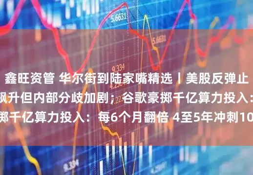 鑫旺资管 华尔街到陆家嘴精选丨美股反弹止跌 美联储降息预期飙升但内部分歧加剧；谷歌豪掷千亿算力投入：每6个月翻倍 4至5年冲刺1000倍